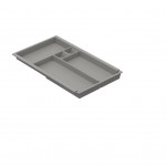 EXPANDABLE OFFICE DRAWER ORGANIZER PEN TRAY-20x34/44.5cm-GRAY